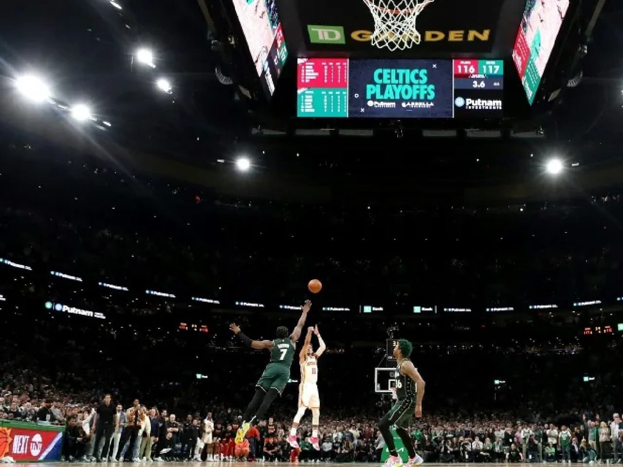 ‘Ice’ Trae: Young nails last-gasp stunner as Atlanta Hawks beat Boston  Celtics