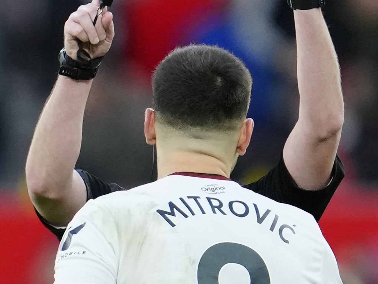 Fulham striker Aleksandar Mitrovic handed eight-game ban for pushing referee