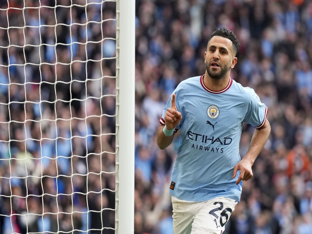 Mahrez pumps in three past hapless Sheffield to seal City’s FA Cup final slot