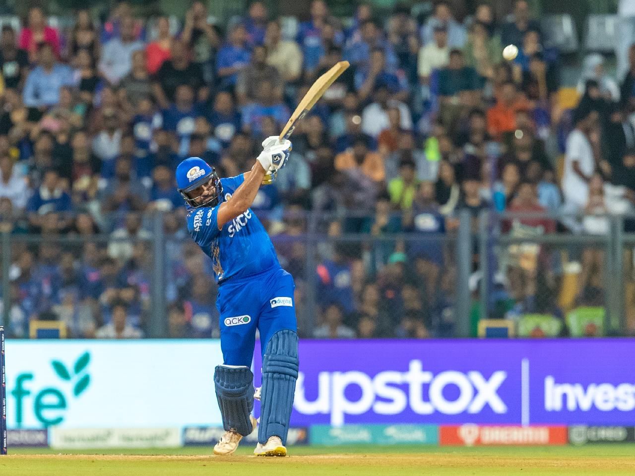 Rohit Sharma rises to second spot among batters with most sixes in IPL