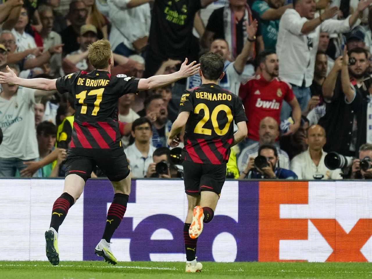 Champions League: De Bruyne stunner leaves Man City and Real Madrid level