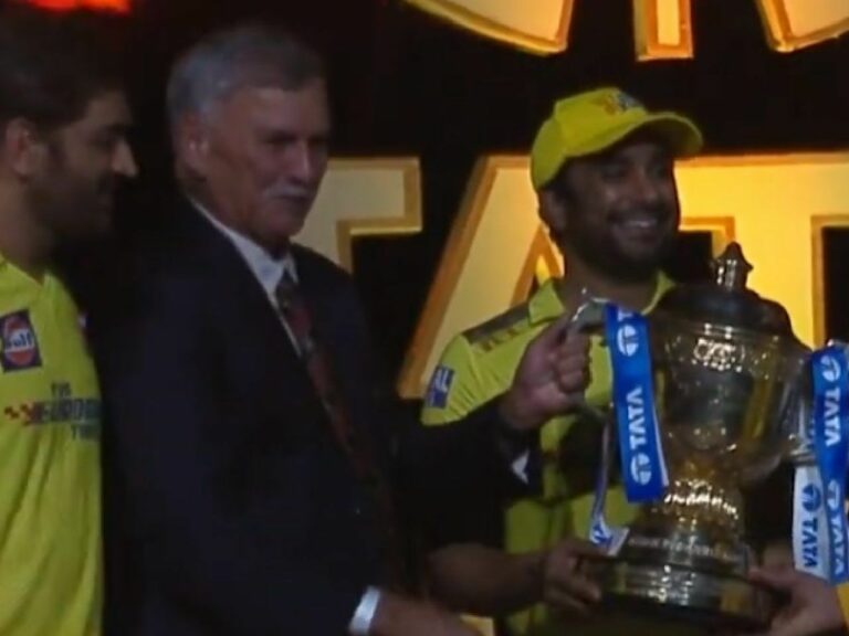 Watch video: With Dhoni and Jadeja by his side, Ambati Rayudu lifts IPL title in farewell match