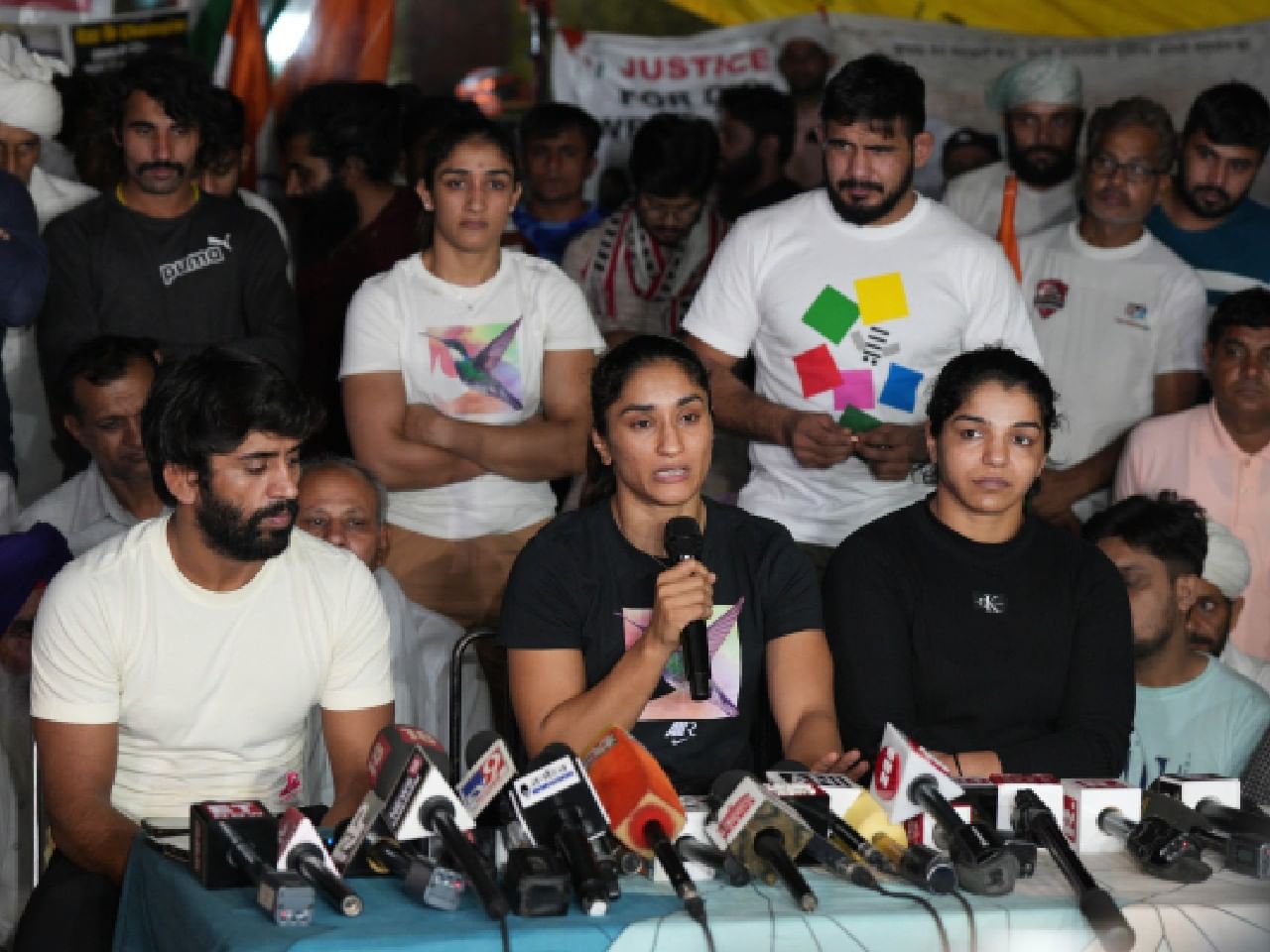 Wrestlers’ Protest: Grapplers return home even as world federation’s warning looms over WFI